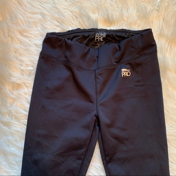 Crivit Pro Performance Running Capris Black - Picture 7 of 12